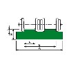 ALPOLEN® 1000 2T MODEL HAFİF TİP ZİNCİR KIZAKLARI