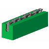  Alpolen 1000 Model Bl Type Chain Slideway - Conveyor part Green