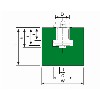  Alpolen 1000 Model Bl Type Chain Slideway - Conveyor part Green
