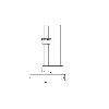  Model: 520 Metal wedge - Conveyor part M20X200X80