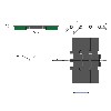 805 Double Hinged Steel Belts - Conveyor part