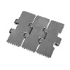 815 Smooth Linear Stainless Belts (Temperature 304) (Temperature 430) - Conveyor part