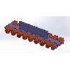 949 Wire Mesh Conveyor Belt - Conveyor part
