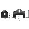  Frame Glass Holder - Conveyor part 6 MM