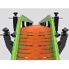  Narrow Back Vise (Without Shaft) - Conveyor part Black