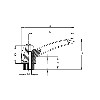 Rotary Female Arm - Conveyor part M12