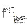 Male Clamping Arm - Conveyor part M12