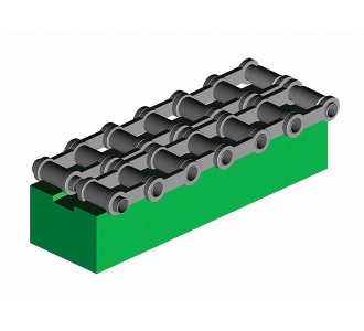 ALPOLEN® 1000 2T MODEL AĞIR TİP ZİNCİR KIZAKLARI