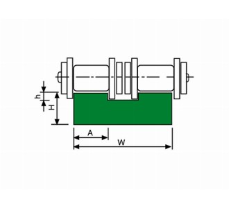 ALPOLEN® 1000 2T MODEL AĞIR TİP ZİNCİR KIZAKLARI