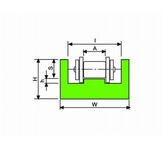ALPOLEN® 1000 KANALLI T MODEL ZİNCİR KIZAKLARI