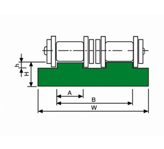 ALPOLEN® 1000 2T MODEL HAFİF TİP ZİNCİR KIZAKLARI
