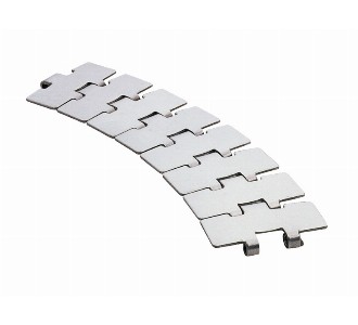 881 Angled Ear Rotation Stainless Belt (8°) - Conveyor part