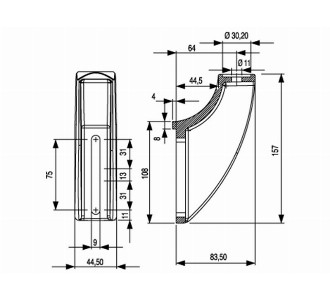 Swivel Console Body (Medium Size) - Conveyor part