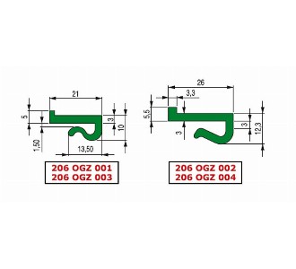 GEÇMELİ Z PROFİL ALPOLEN® 1000