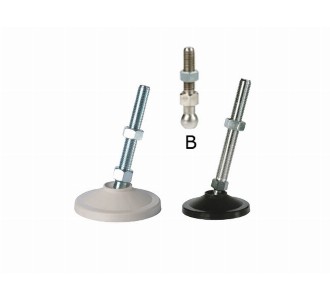 MODEL:501-505 PLASTİK PABUÇ TABANI ((Ø110)6 KÖŞELİ METAL ÇİNKO KAPLAMA)