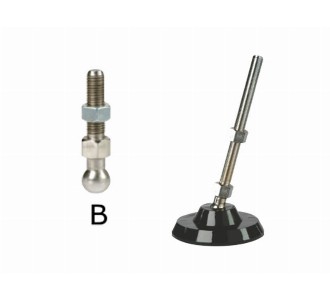 501 PLASTİK PABUÇ TABANI ((Ø120) - 6 KÖŞESİ METAL ÇİNKO KAPLAMALI)