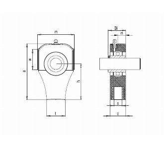 Hpl Roller Bearings - Conveyor part Ø40