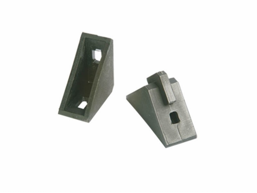 Plastic Corner Connection (30x30) - Conveyor part Black